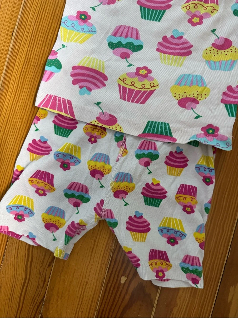 Hanna Anderson Cupcake Pajama Set